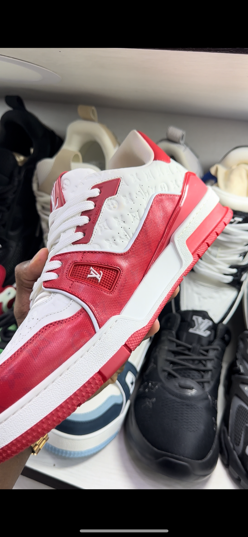 Louis vuitton - Trainner red 54