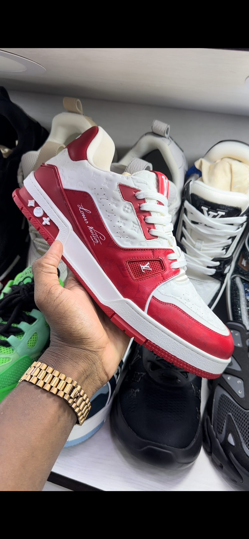 Louis vuitton - Trainner red 54