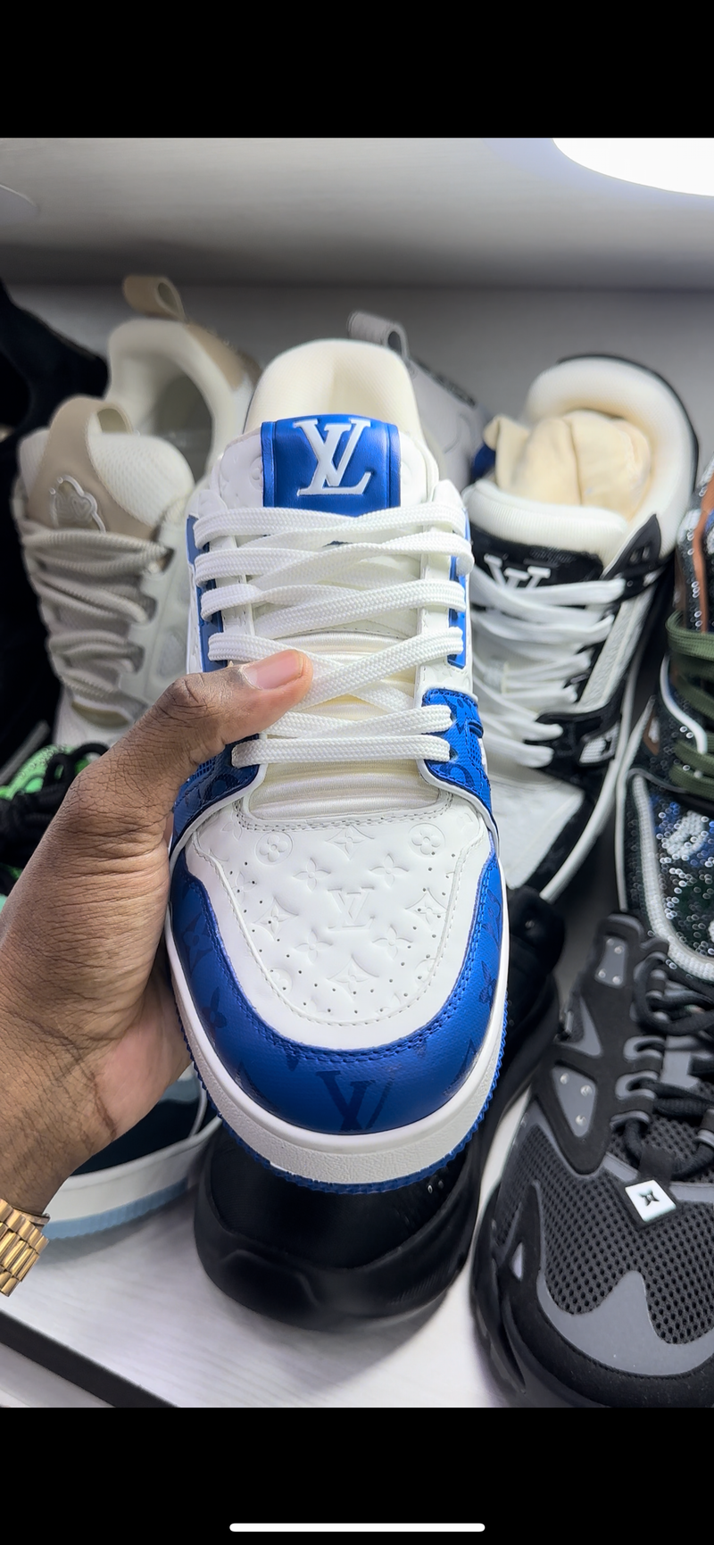 Louis vuitton - Trainner blue 54