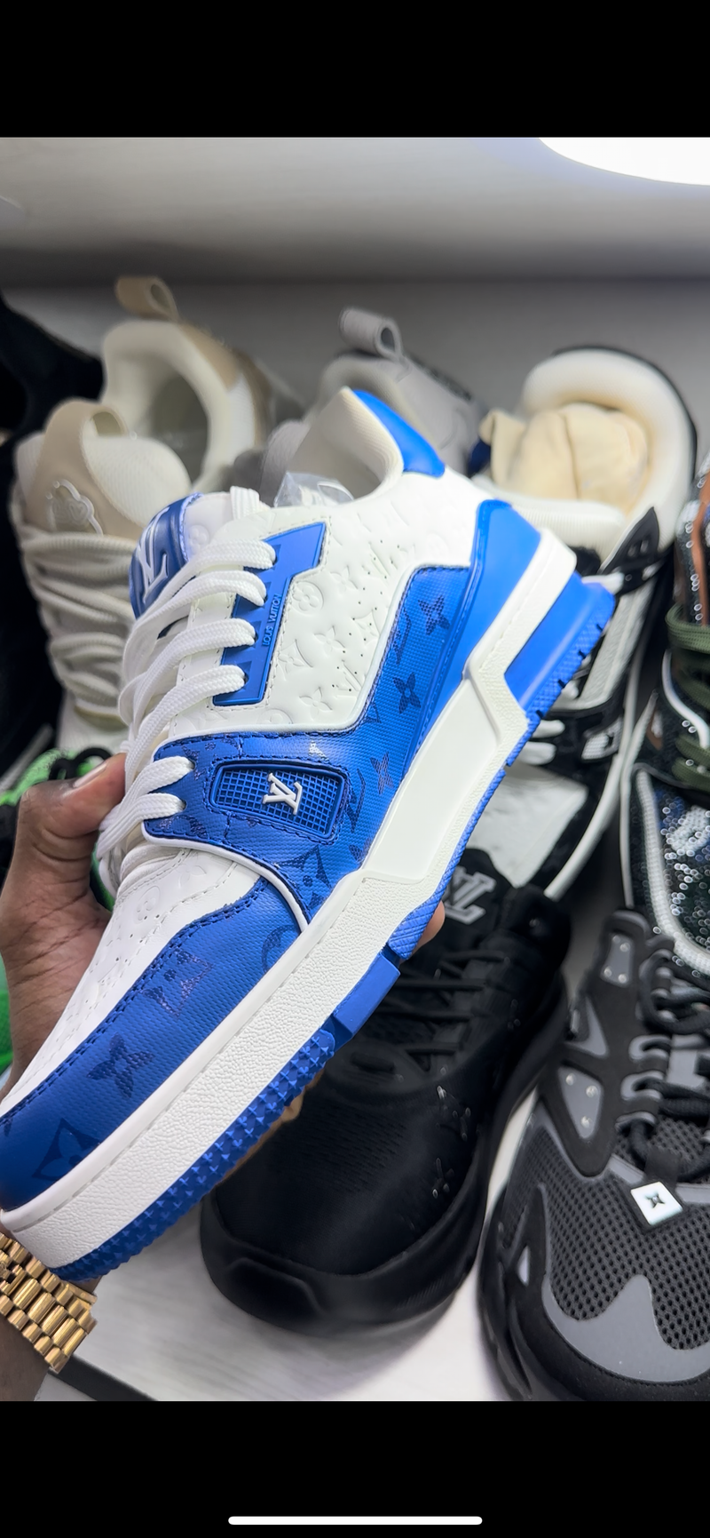 Louis vuitton - Trainner blue 54