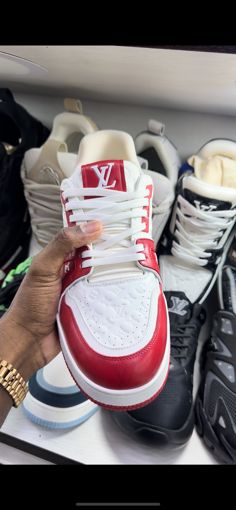 Louis vuitton - Trainner red 54