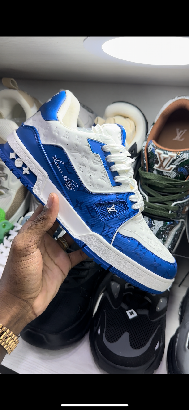 Louis vuitton - Trainner blue 54