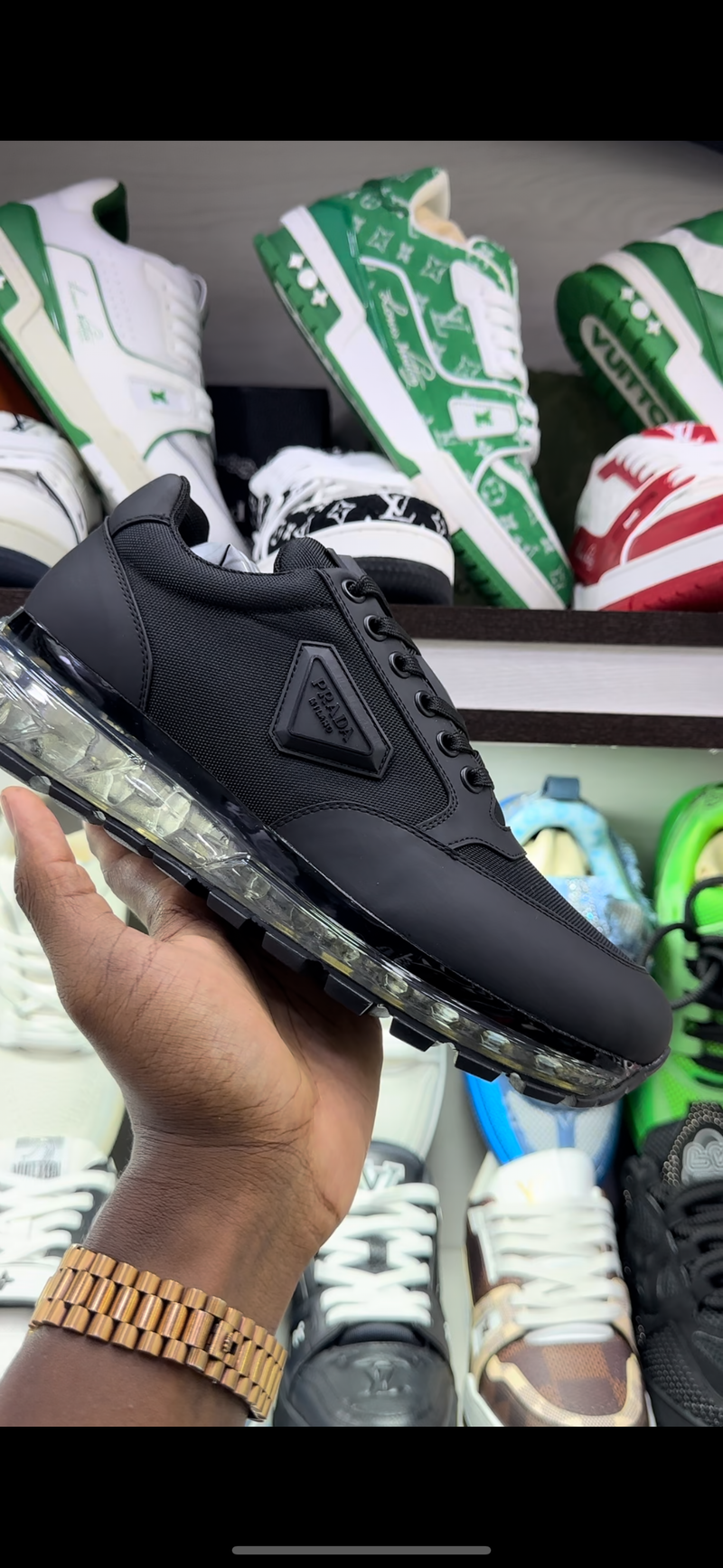 Prada - Gel preto