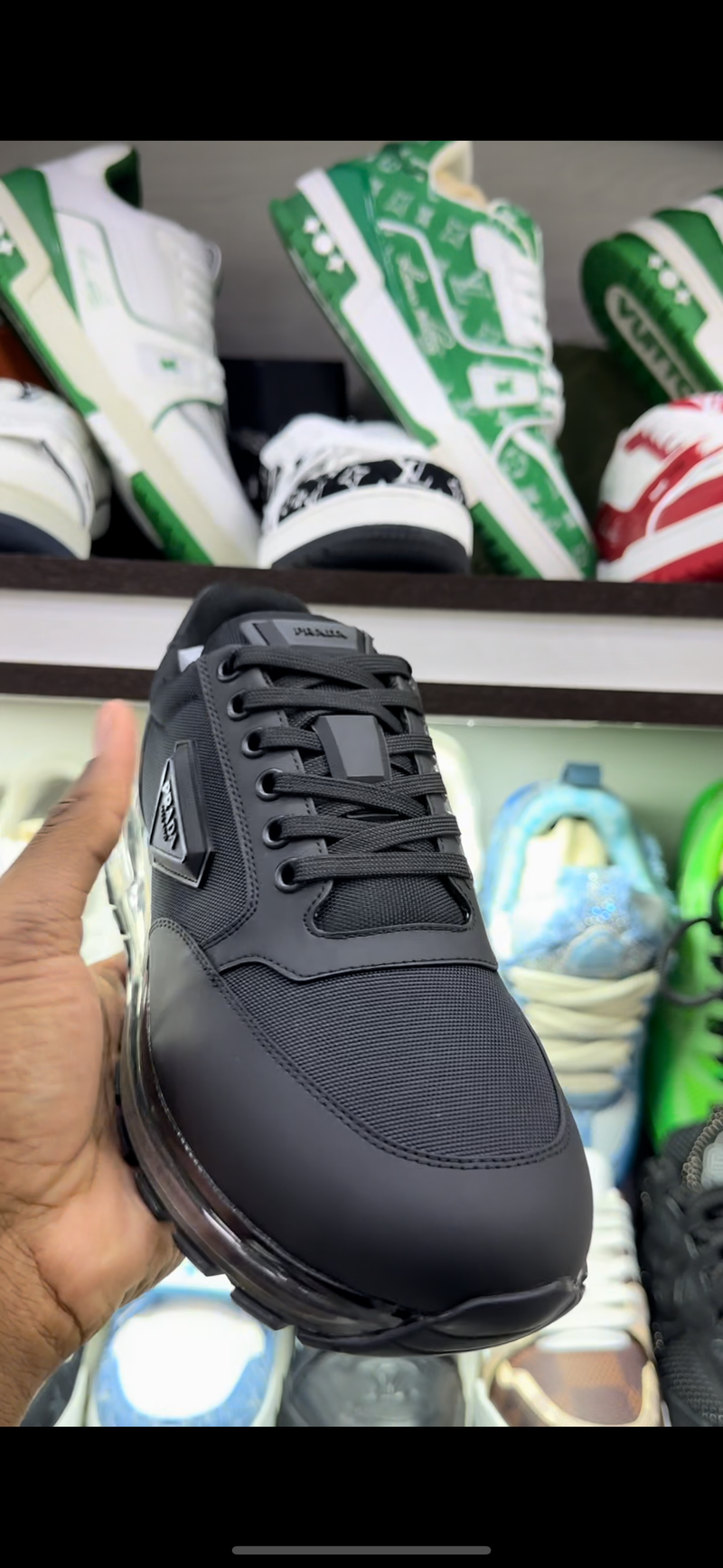 Prada - Gel preto
