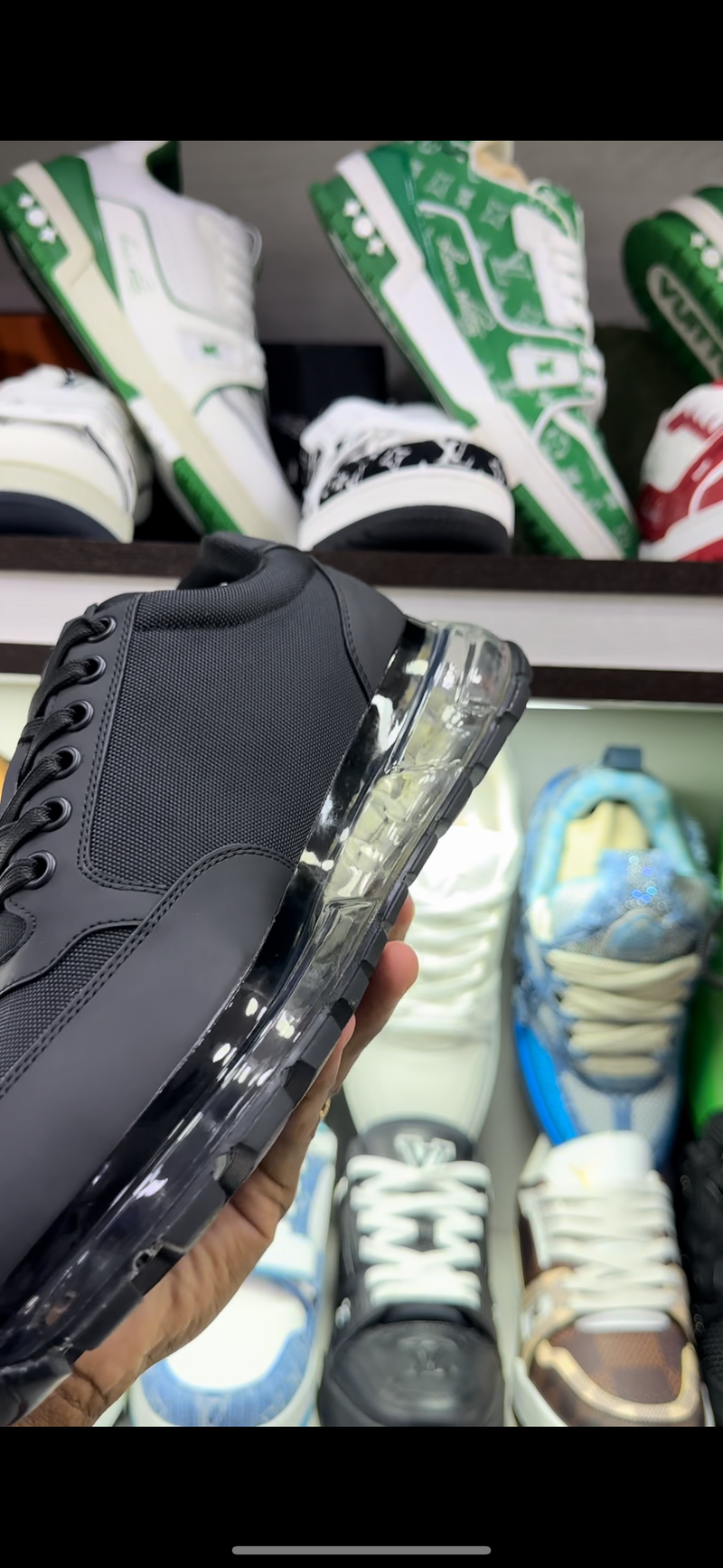 Prada - Gel preto