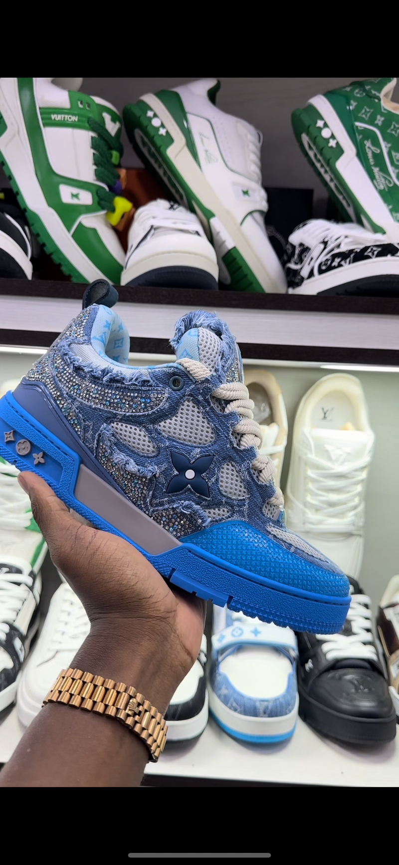 Louis vuitton - 1854 - Azul brilho premium