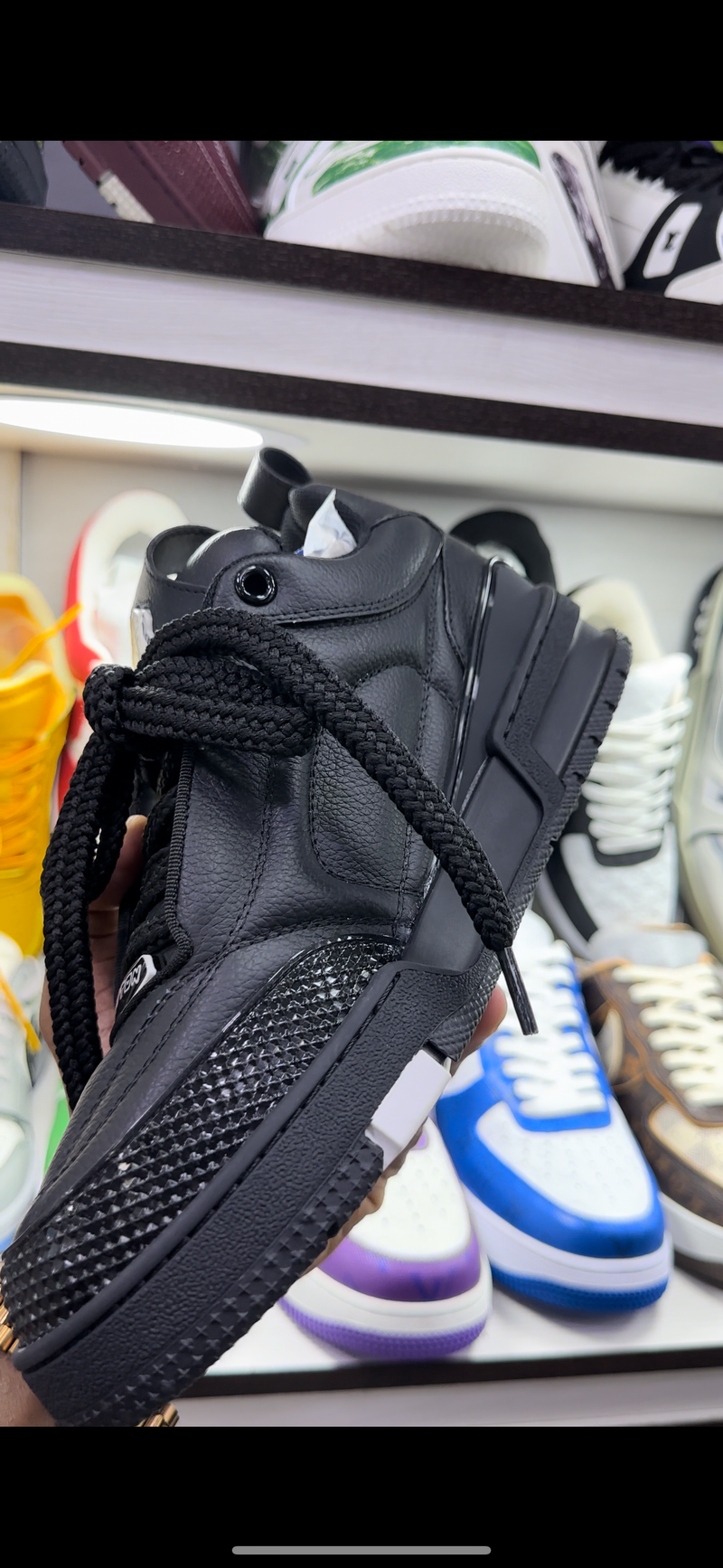Louis vuitton - skate couro black